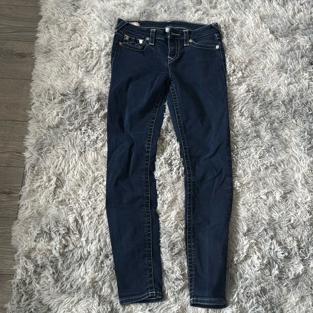 True Religion skinny Jeans- excellent condition.